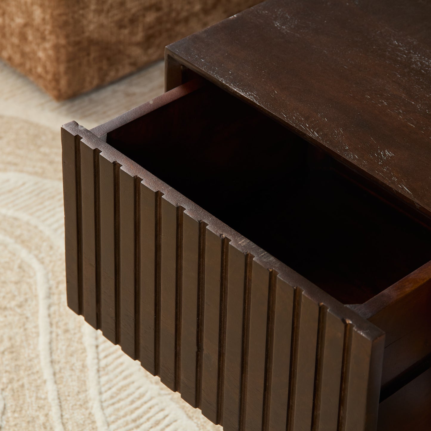 Salontafel Madison Bruin | 80 cm | Vierkant
