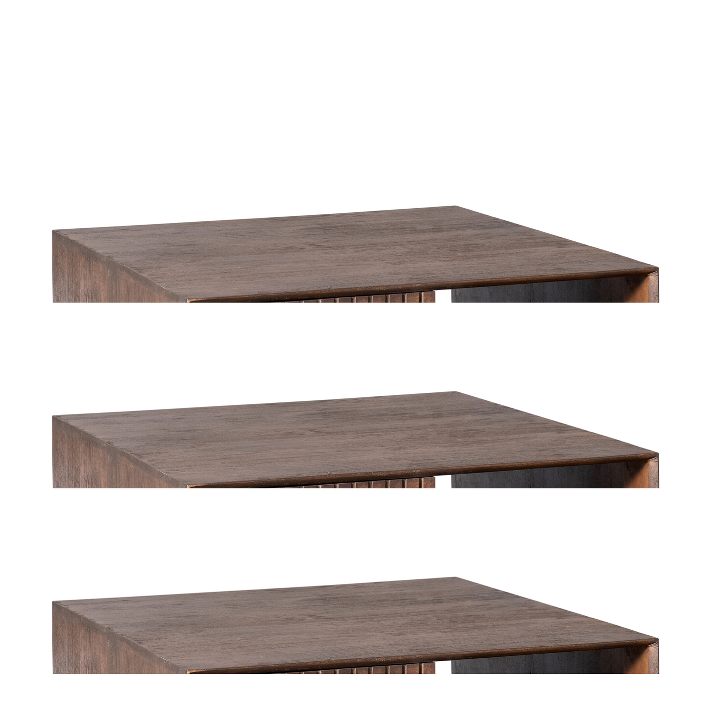 Salontafel Madison Bruin | 80 cm | Vierkant