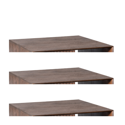 Salontafel Madison Bruin | 80 cm | Vierkant