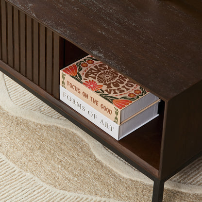 Salontafel Madison Bruin | 80 cm | Vierkant