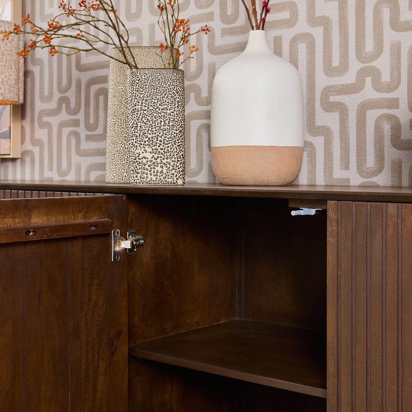 Dressoir Madison Bruin | 210 cm