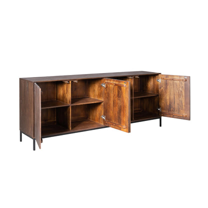 Dressoir Madison Bruin | 210 cm