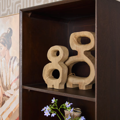 Boekenkast Madison Bruin | 55 cm