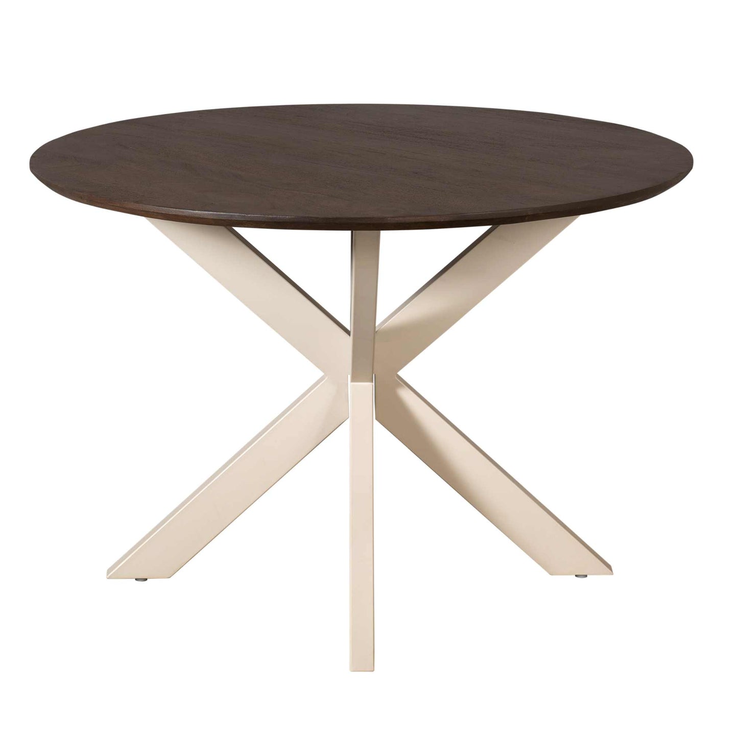 Eettafel Madison Bruin | 110 cm | Poot Zand