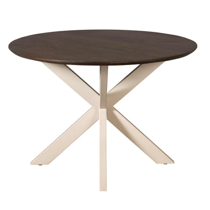 Eettafel Madison Bruin | 110 cm | Poot Zand