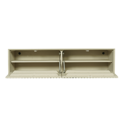 Floating TV cabinet Madison Sand | 120 cm