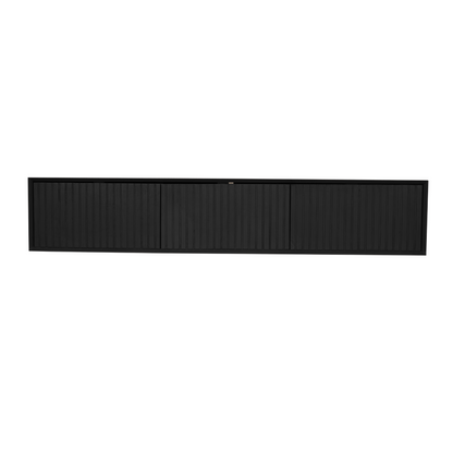 Floating TV cabinet Madison Black | 160 cm
