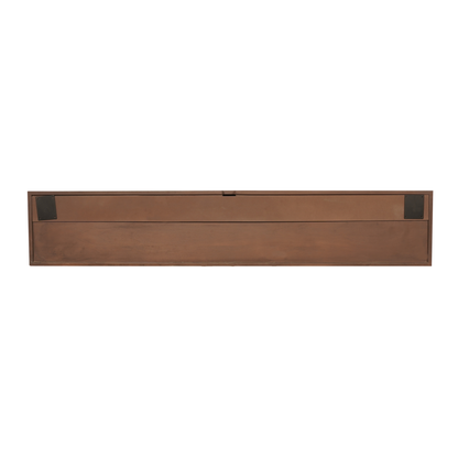 Zwevend tv meubel Madison Walnut | 160 cm