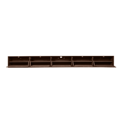 Floating TV cabinet Madison Walnut | 280 cm