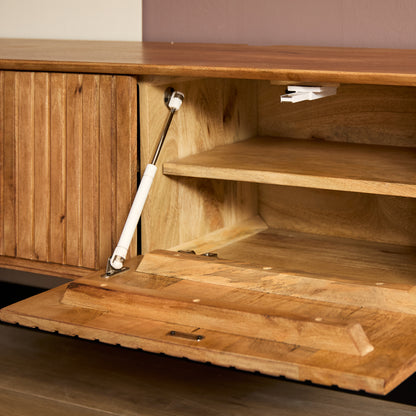 Zwevend tv-meubel Madison Naturel | 160 cm