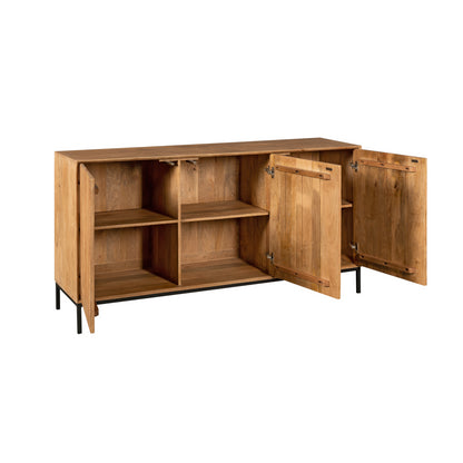 Dressoir Madison Natuurlijk | 165 cm