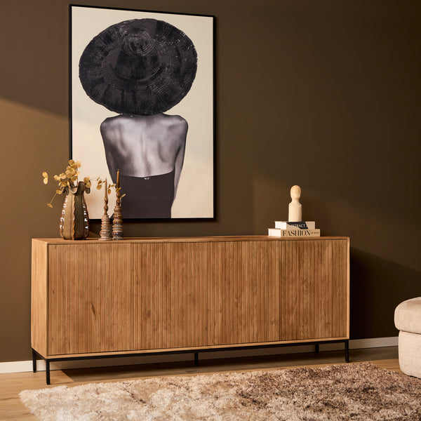 Dressoir Madison Natuurlijk | 210 cm