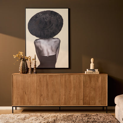 Dressoir Madison Natuurlijk | 210 cm