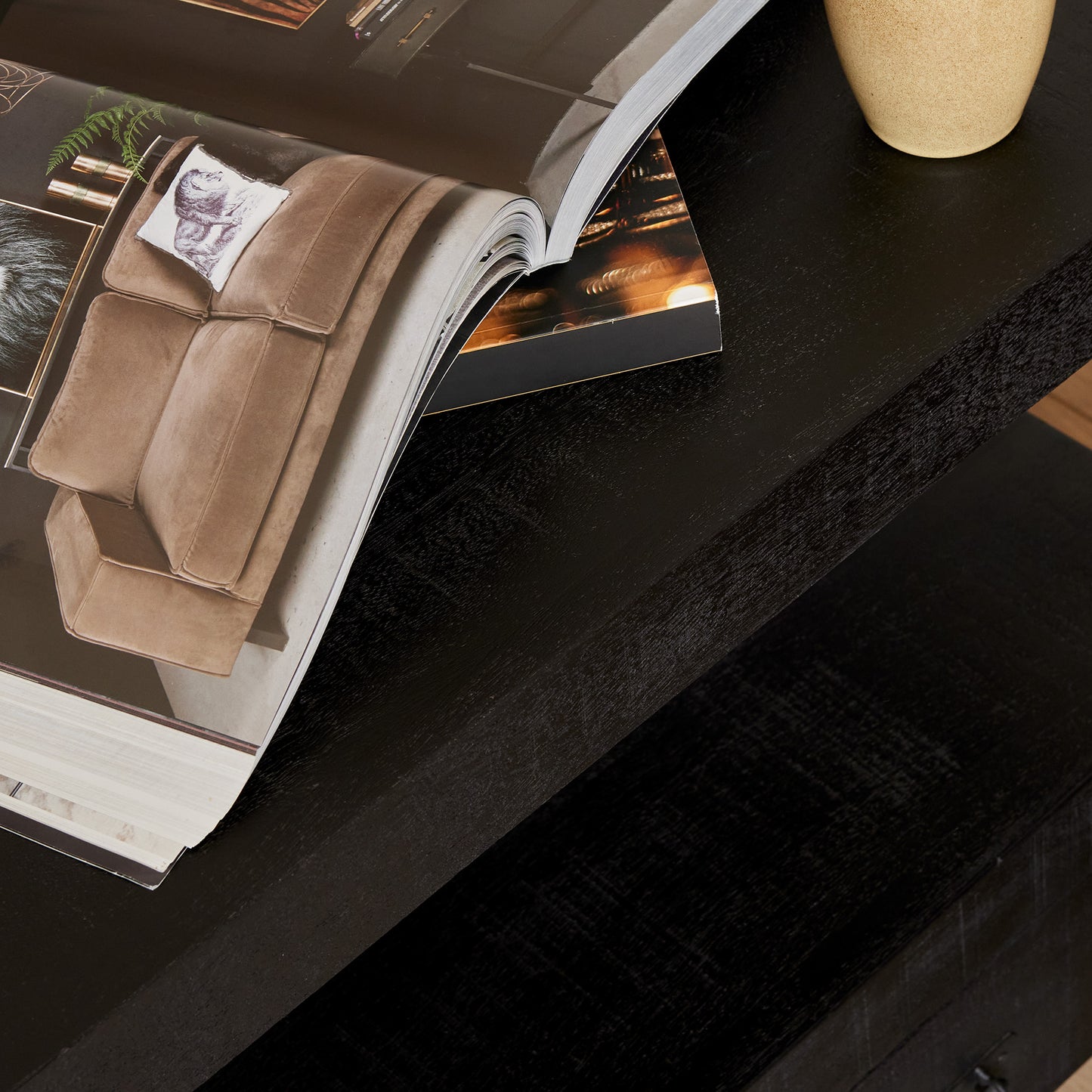 Tv-meubel Boaz Zwart | 150 cm