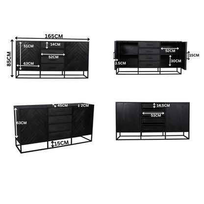 Dressoir New York | 165 cm