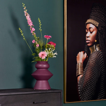 Kast New York | Mangohout en staal | 100 cm