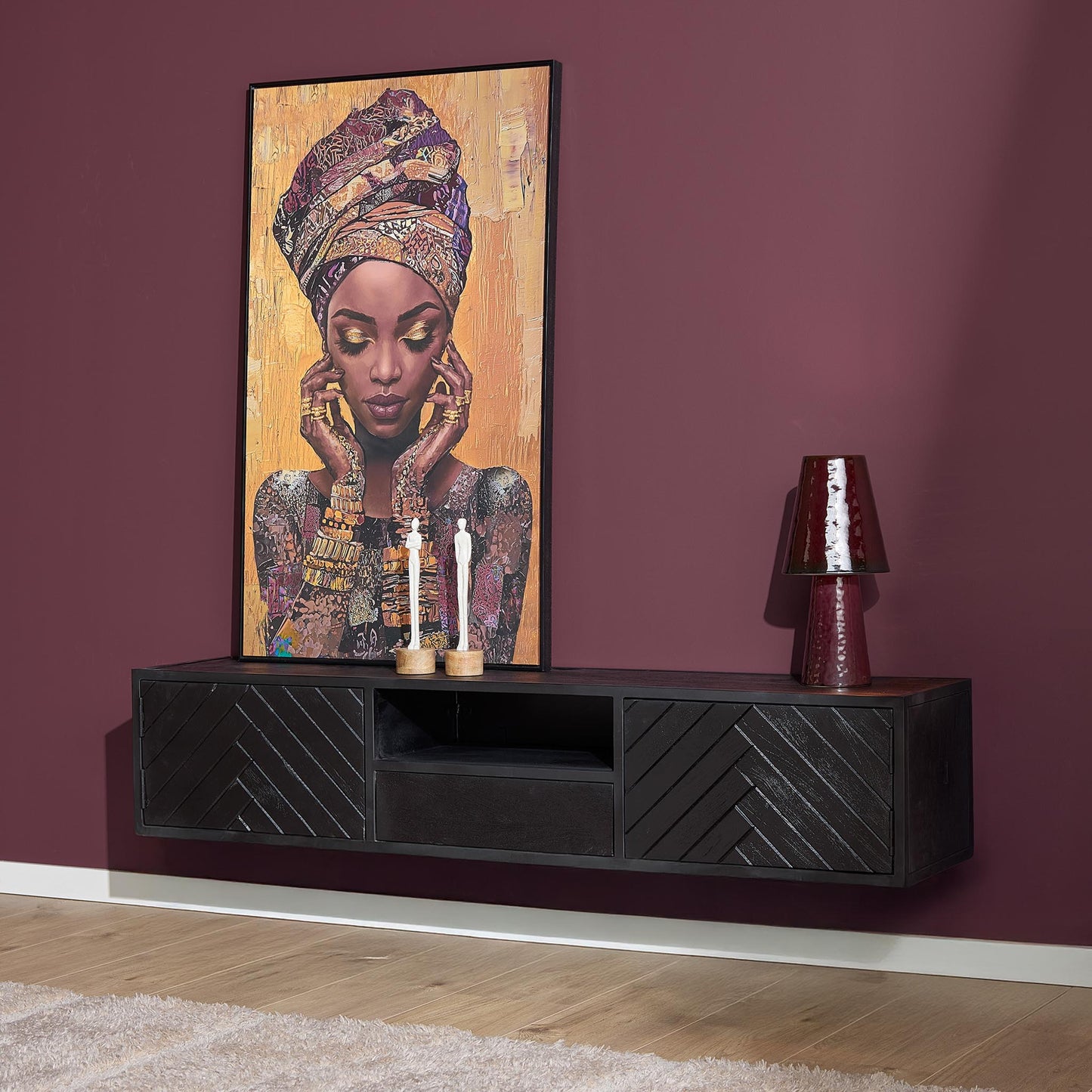 Zwevend tv-meubel New York | 160 cm