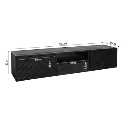 Zwevend tv-meubel New York | 160 cm