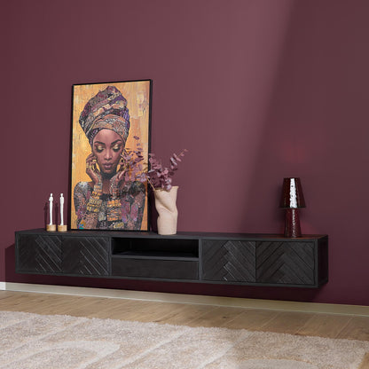 Zwevend tv-meubel New York | 200 cm