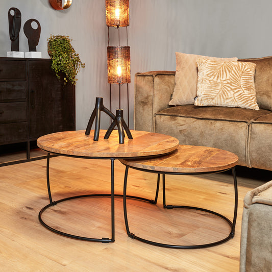 Table basse Coco | 70 cm | Ensemble de 2