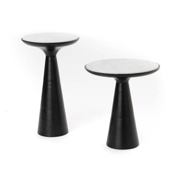 Bijzettafel Essy | Zwart | 38 cm