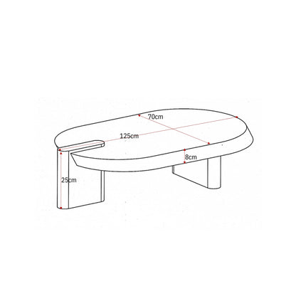 Salontafel Rava | 125 cm