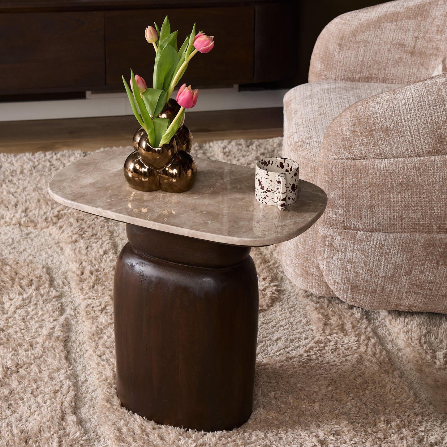 Bijzettafel Silva | 56 cm