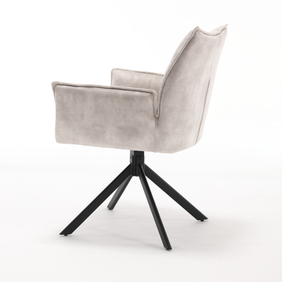 Eetkamerstoel Dani | Velvet Champagne (set van 2)