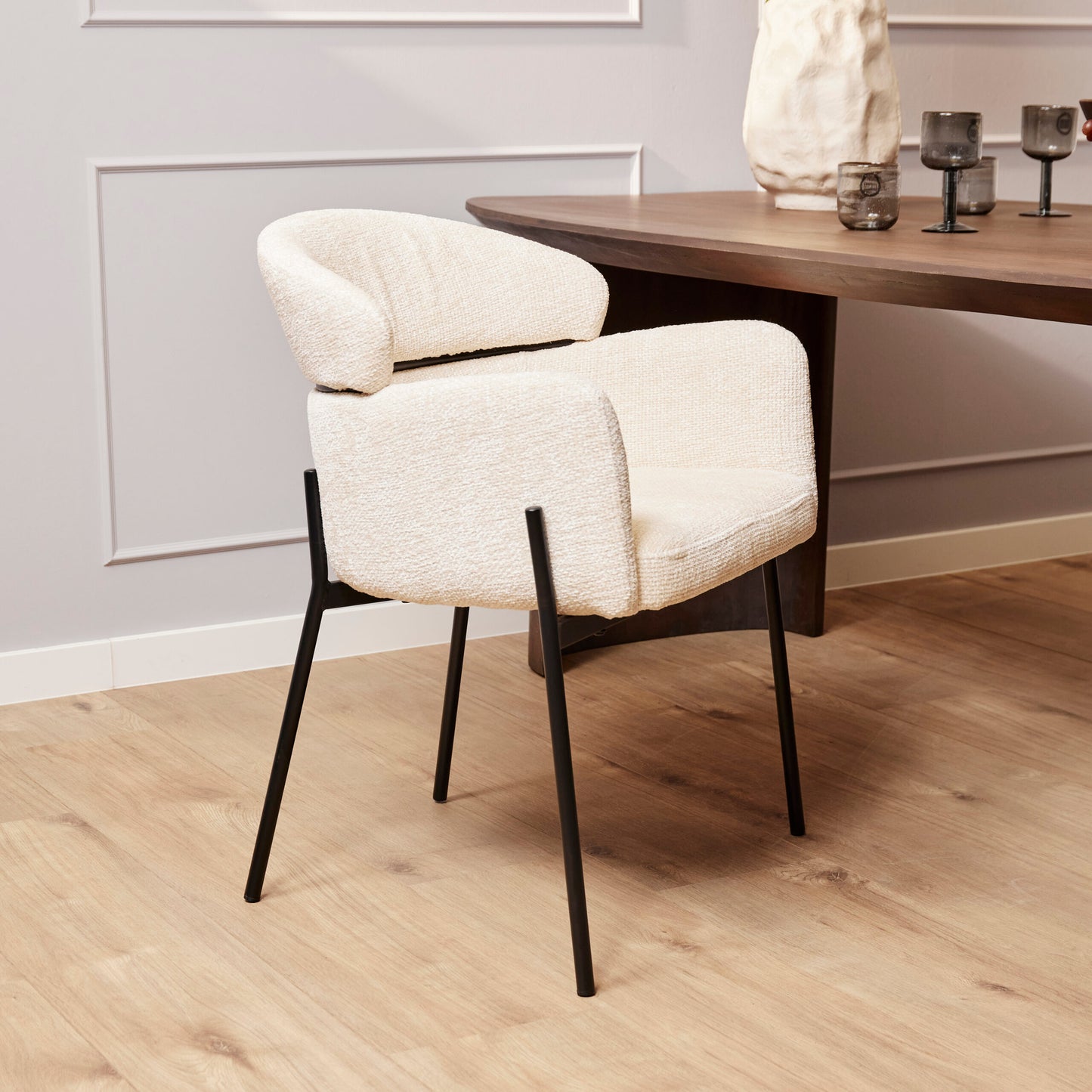 Eetkamerstoel Otis | Wit (set van 2)