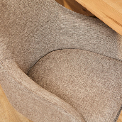 Eetkamerstoel Jens | Bruin (set van 2)