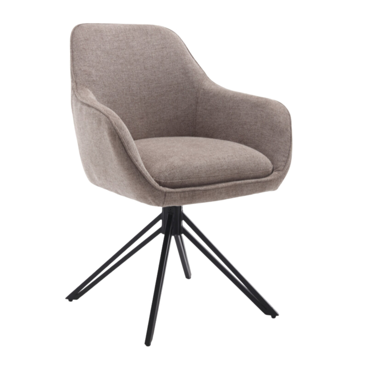 Eetkamerstoel Jens | Bruin (set van 2)