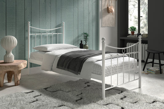 Bed Sacha 90x200 Wit