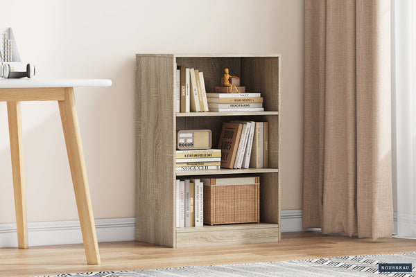 UITVERKOOP - Boekenkast 'Space' 2 legplanken Sonoma (1c)