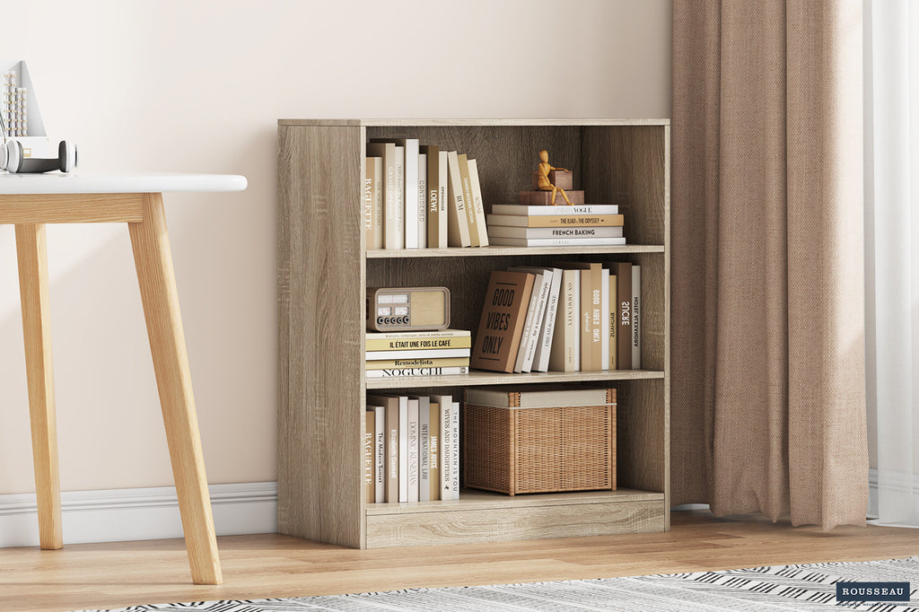 UITVERKOOP - Boekenkast 'Space' 2 legplanken Sonoma (1c)