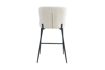 Counterstoel Lisa Bouclé Ecru