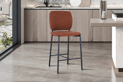 PROMO - Counterstoel 'Sophia' Stof Roest