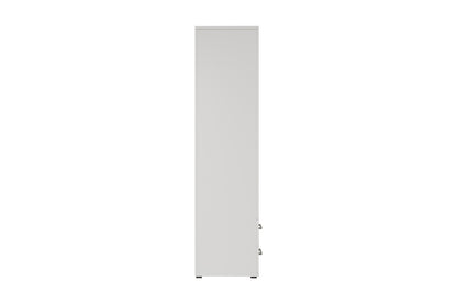 Wardrobe 'Marc' 2 doors with mirror White (2c)