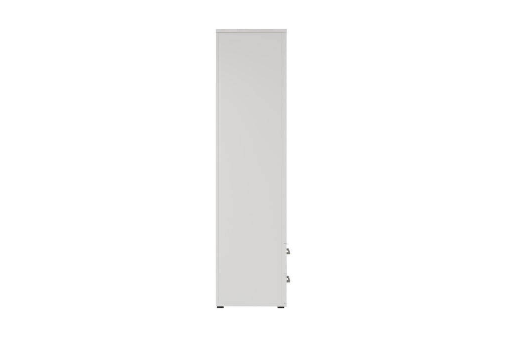 Wardrobe 'Marc' 3 doors with mirror White (2c)