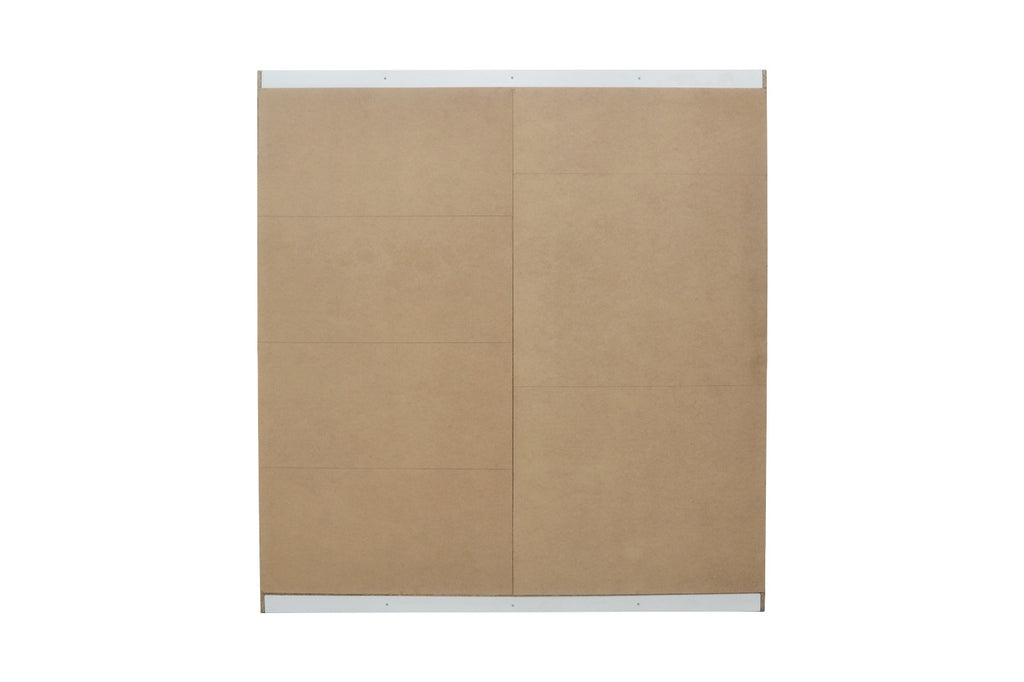 Wardrobe 'Mike' 2 Sliding Doors, 1 Mirror Door Sonoma (3c)