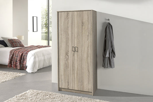 Wardrobe 'Ray' 2 doors Sonoma (2c)