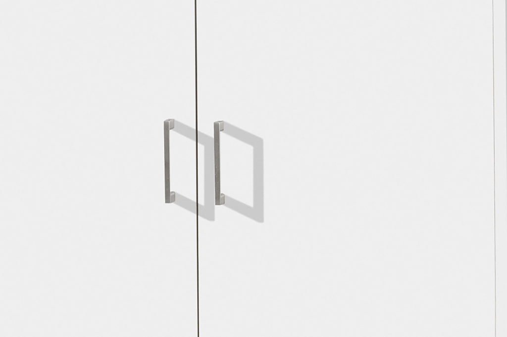 Kledingkast 'Ray' 2 deuren Wit