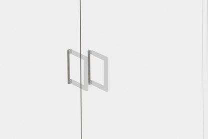 Kledingkast 'Ray' 2 deuren Wit