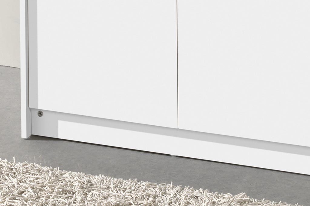 Kledingkast 'Ray' 2 deuren Wit