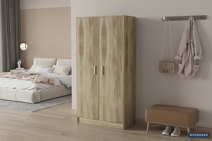 SALE - Opbergkast 'Space' 2 deuren en 4 legplanken Sonoma