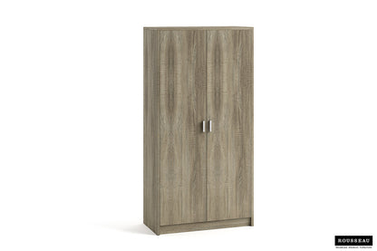 SALE - Opbergkast 'Space' 2 deuren en 4 legplanken Sonoma