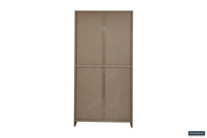 SALE - Opbergkast 'Space' 2 deuren en 4 legplanken Sonoma