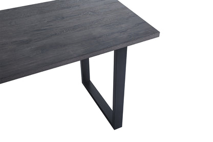 UITVERKOOP - Countertafel 'Alexander' 180 cm Decor Donkerbruin - H 93 cm (2c)