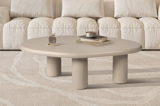 Salontafel Tavira 120 cm Cement Beige