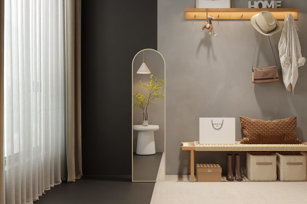 Spiegel 'Rosalie' 160x40 Oude eik (1c)