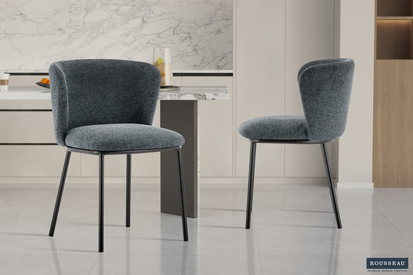 Eetkamerstoel Arthur Donkergrijs